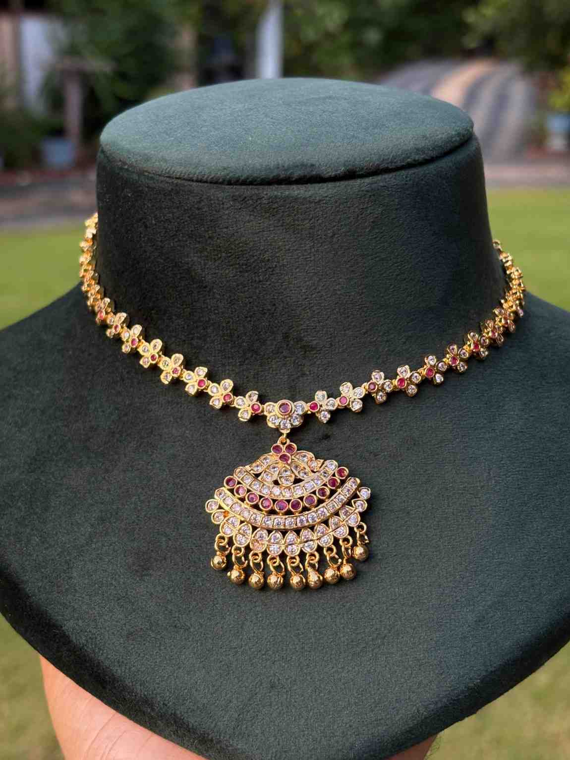 N0303 Traditional Attigai necklace