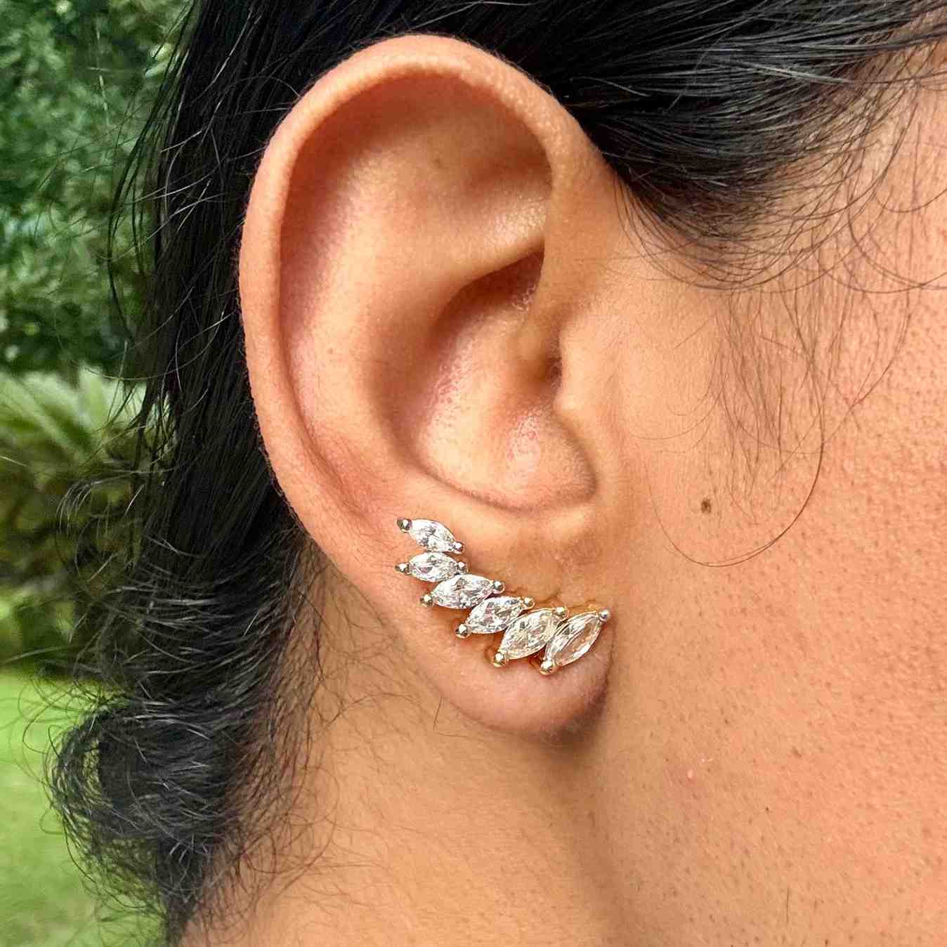 J0183 Stone Earrings