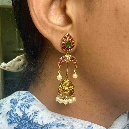 J0102 Premium Quality Unique Jhumka