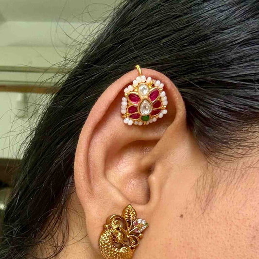 J0162 Jadau Kundan Bugadi