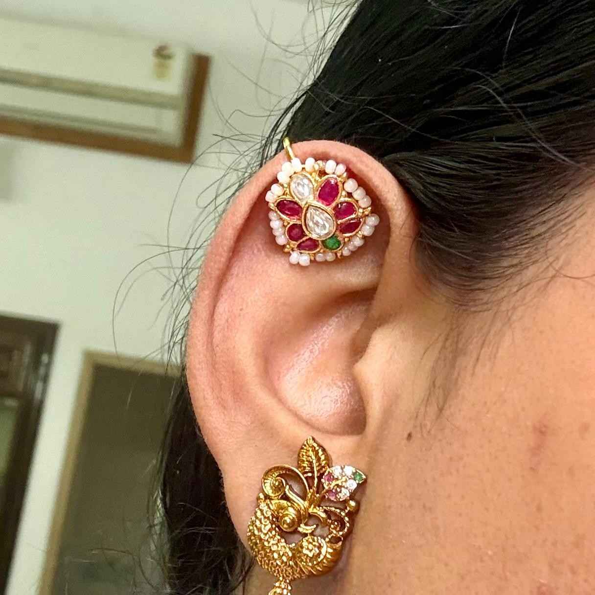 J0162 Jadau Kundan Bugadi