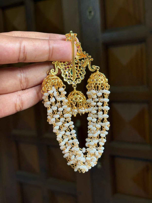 HA020 Hair Jewel with Pearl hangings