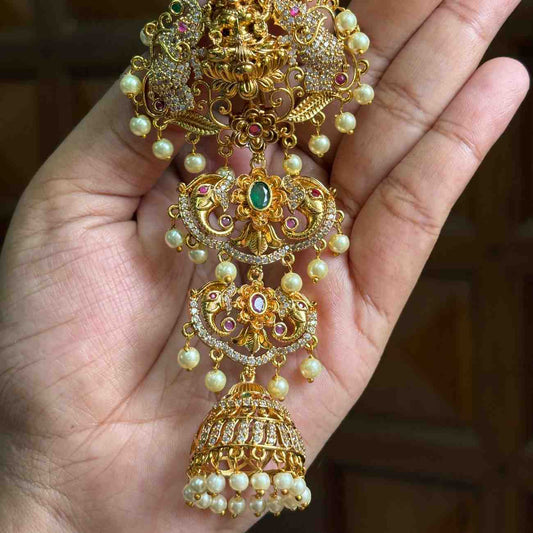 HA011 Lakshmi & Elephant Pattern Hair Accessories