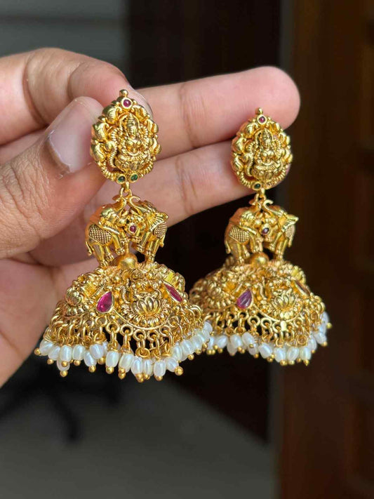 J0172 Premium Bridal Jhumka