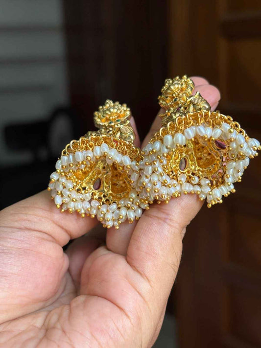 J0172 Premium Bridal Jhumka