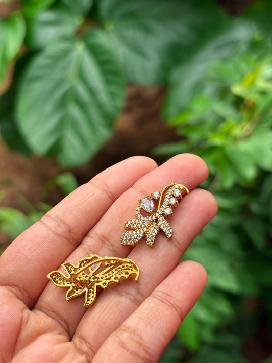 J0199 Stone Climbing Earrings