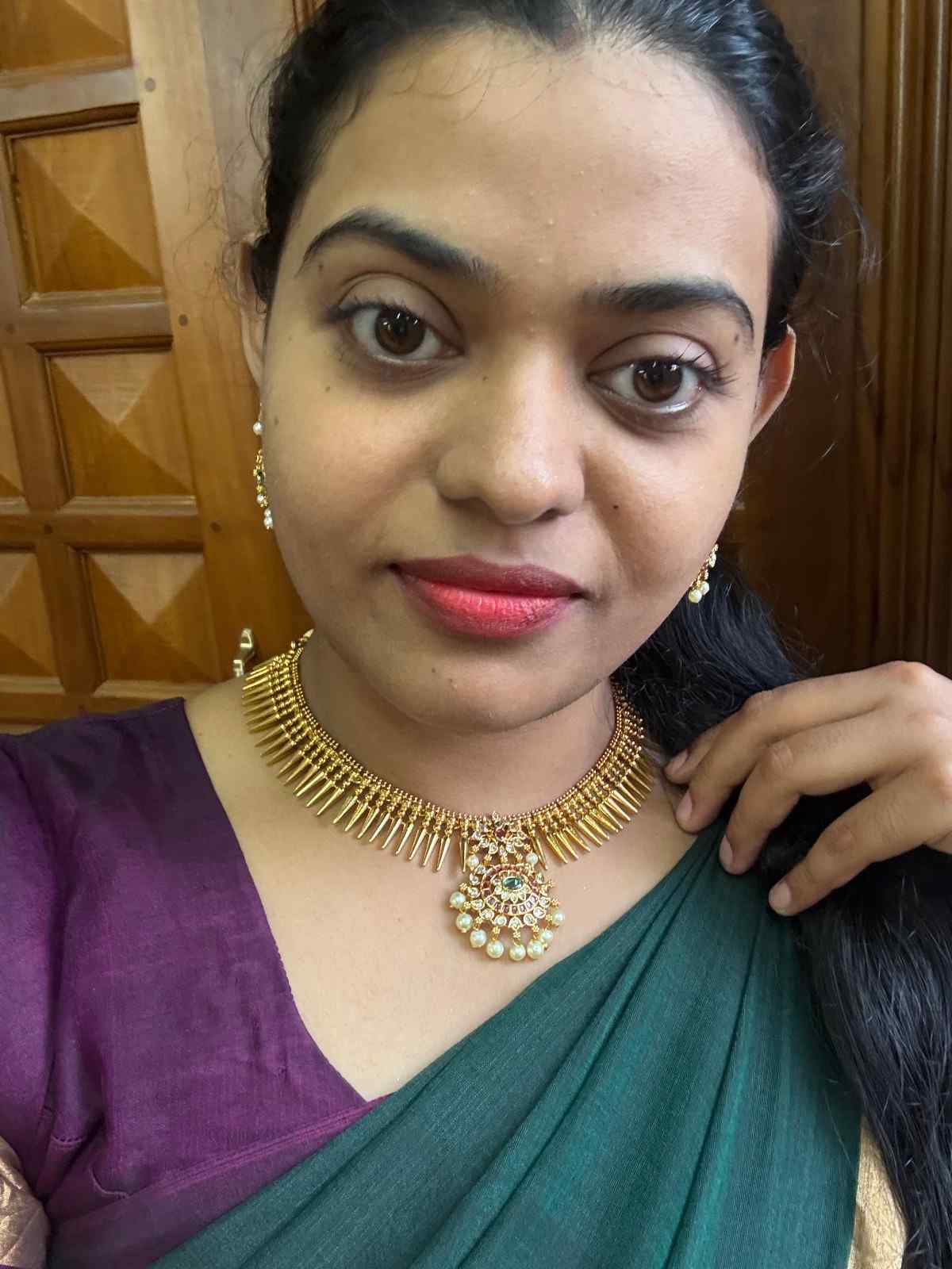N0306 Traditional Mulla Poov Necklace