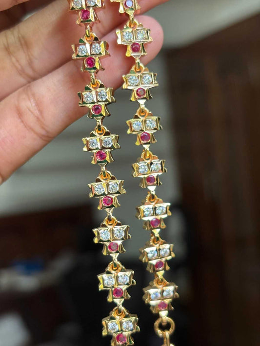 EC012 Traditional Straight Mattal Ear chain