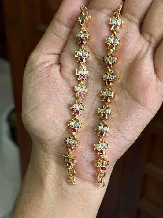 EC012 Traditional Straight Mattal Ear chain