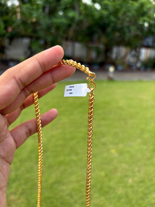 C017 Muruku Thali chain with Ball mogappu 26 inch long