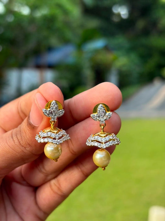 J0203 gj Polish Small jhumka
