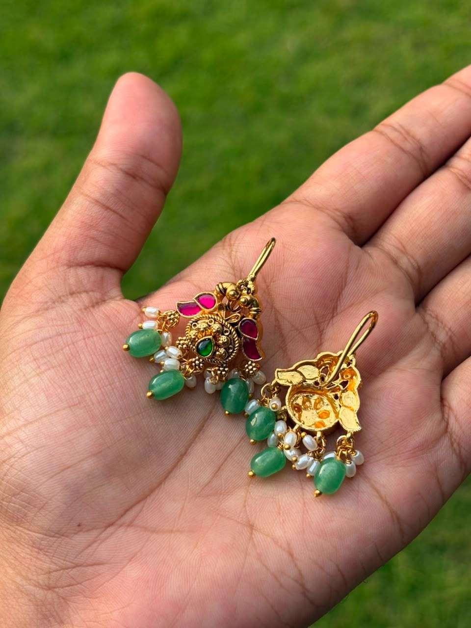 J0206 Premium Jadau kundan Bugadi