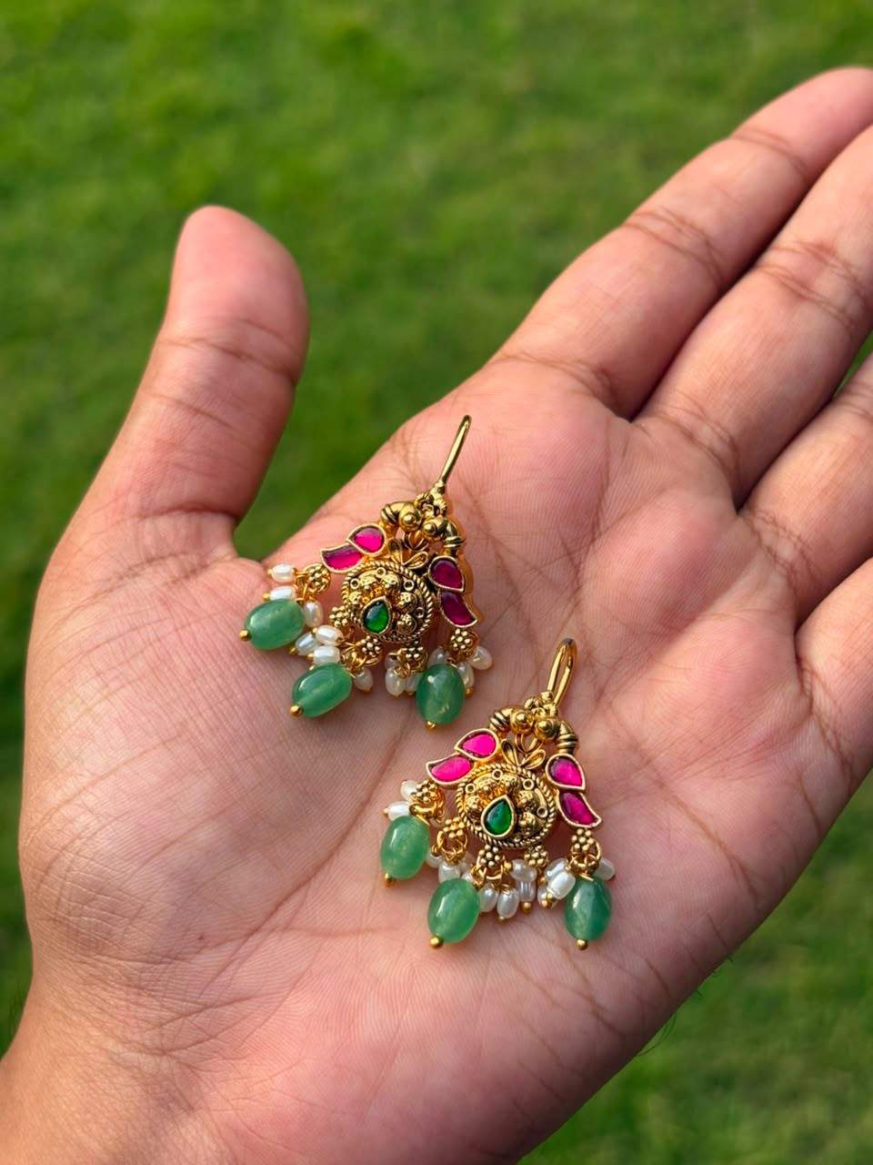 J0206 Premium Jadau kundan Bugadi