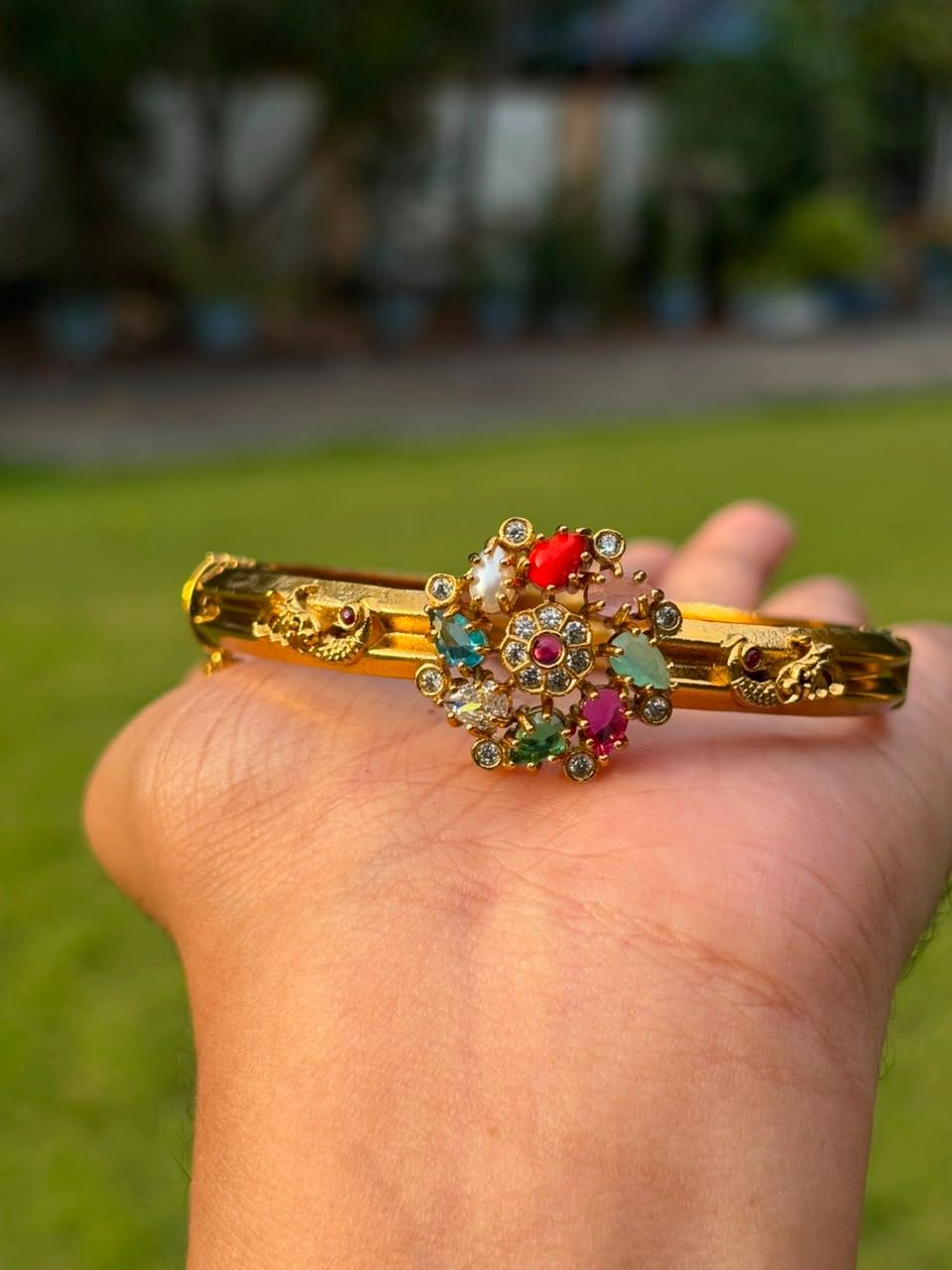 K0030 Navaratnam Kada Bangle