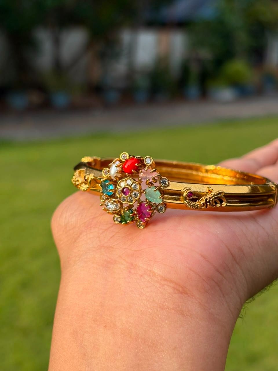 K0030 Navaratnam Kada Bangle