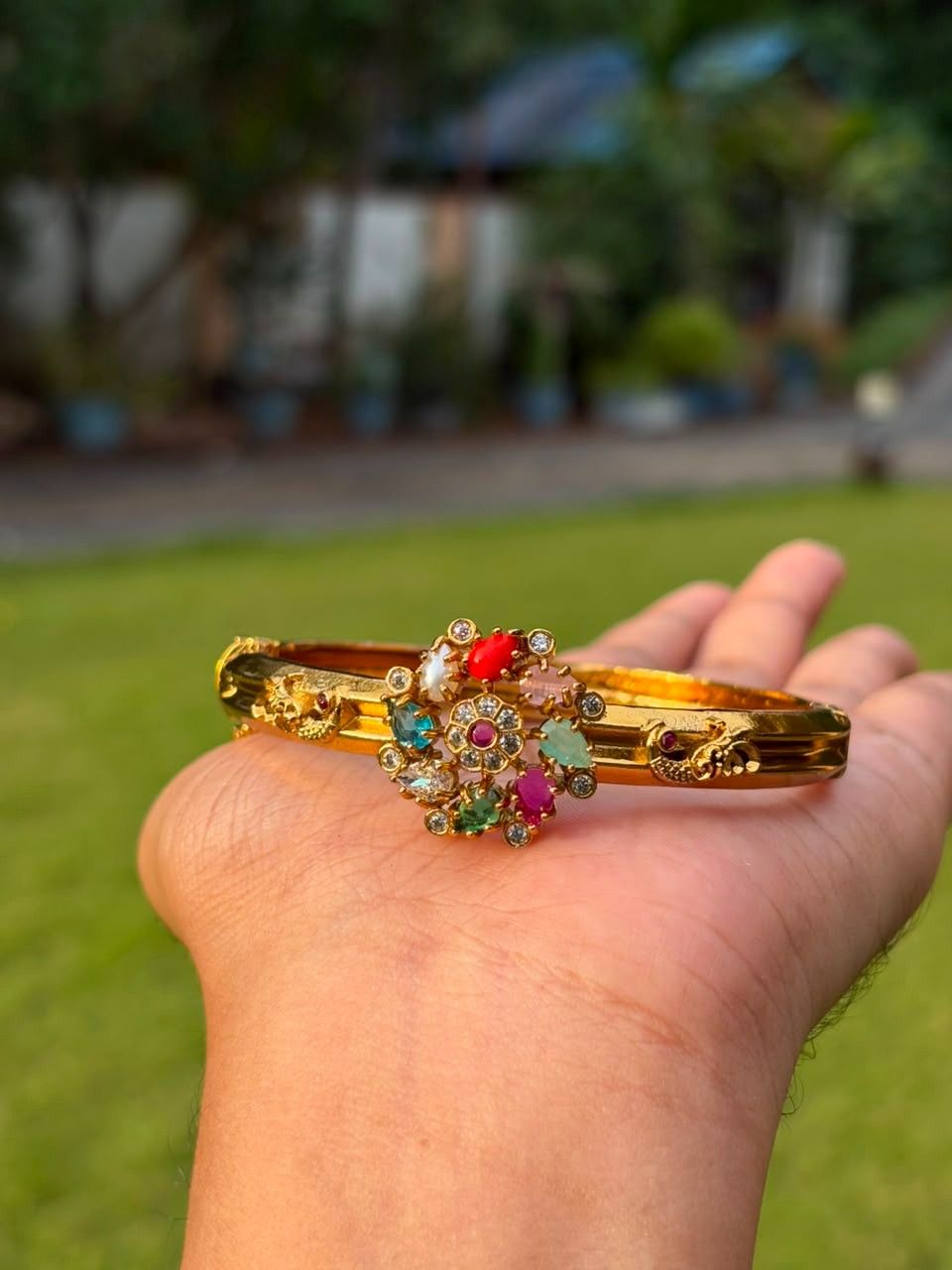 K0030 Navaratnam Kada Bangle