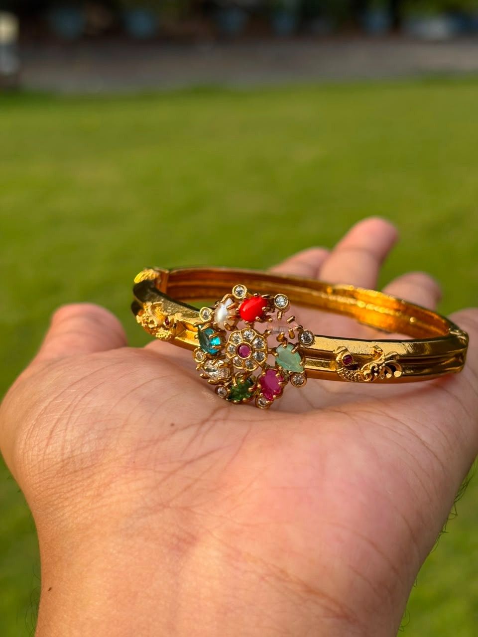 K0030 Navaratnam Kada Bangle