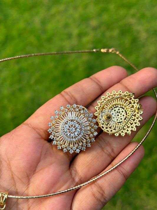 N0312 Diamond Replica Pendent chian