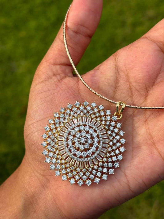 N0312 Diamond Replica Pendent chian