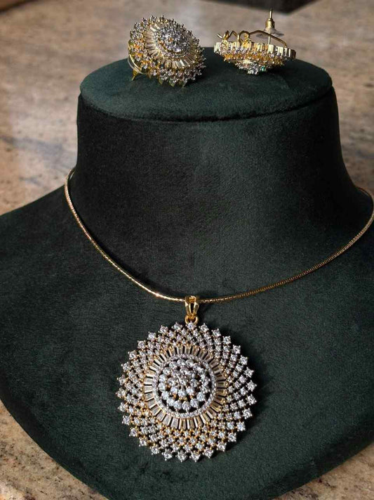 N0312 Diamond Replica Pendent chian