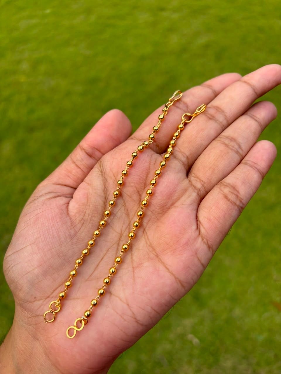 EC022 Premium Gold Bead Single line Mattal
