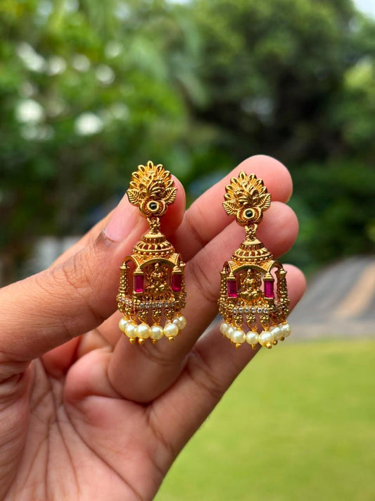 J0210 Lakshmi Jhumka