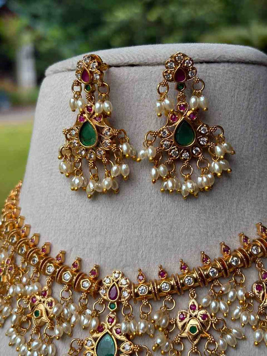 N0111 Traditional Buttapusalu necklace