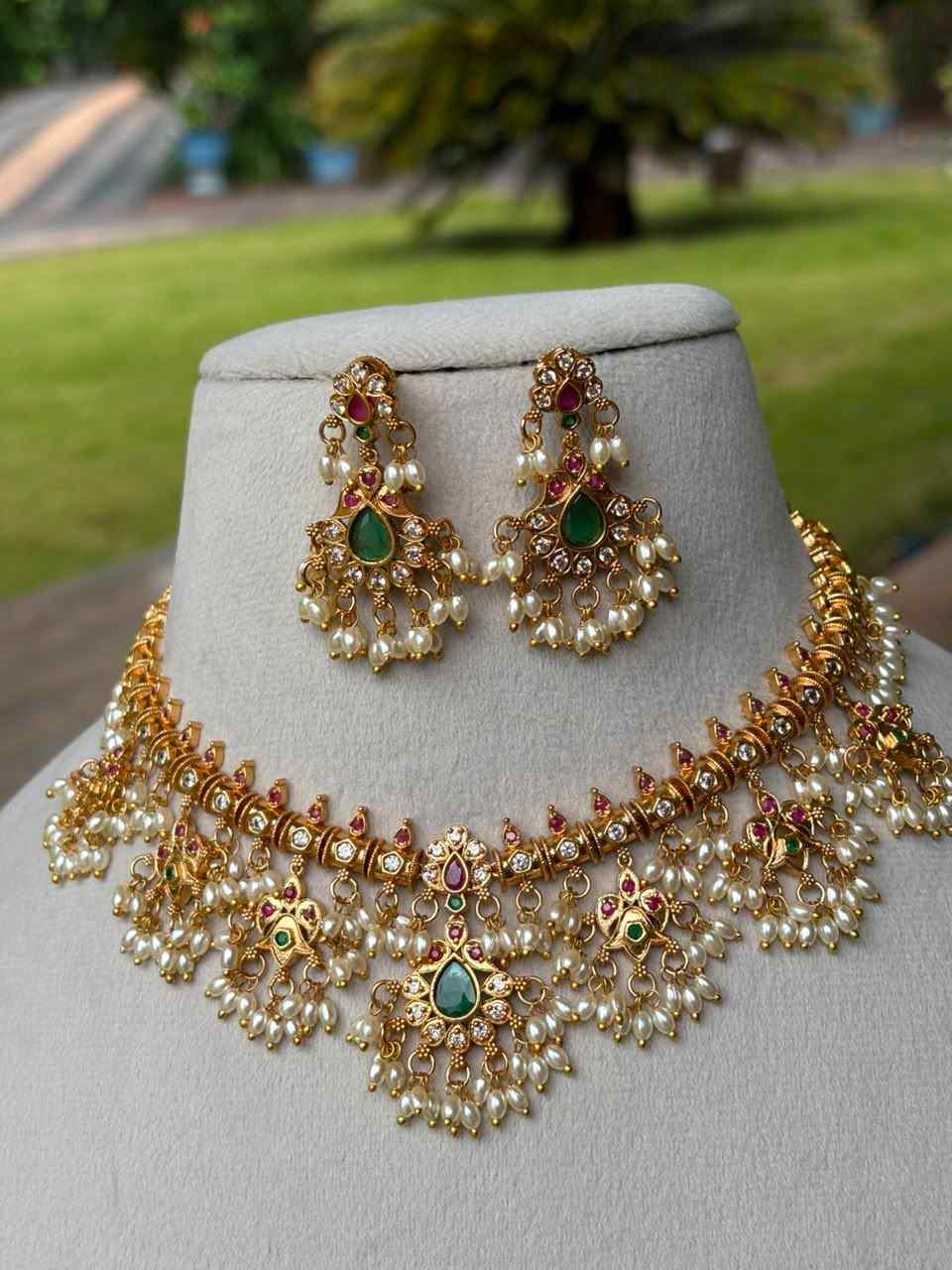 N0111 Traditional Buttapusalu necklace