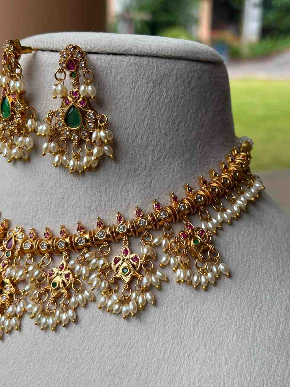 N0111 Traditional Buttapusalu necklace
