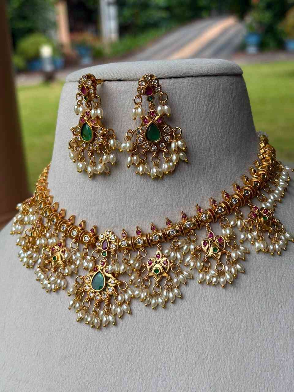 N0111 Traditional Buttapusalu necklace