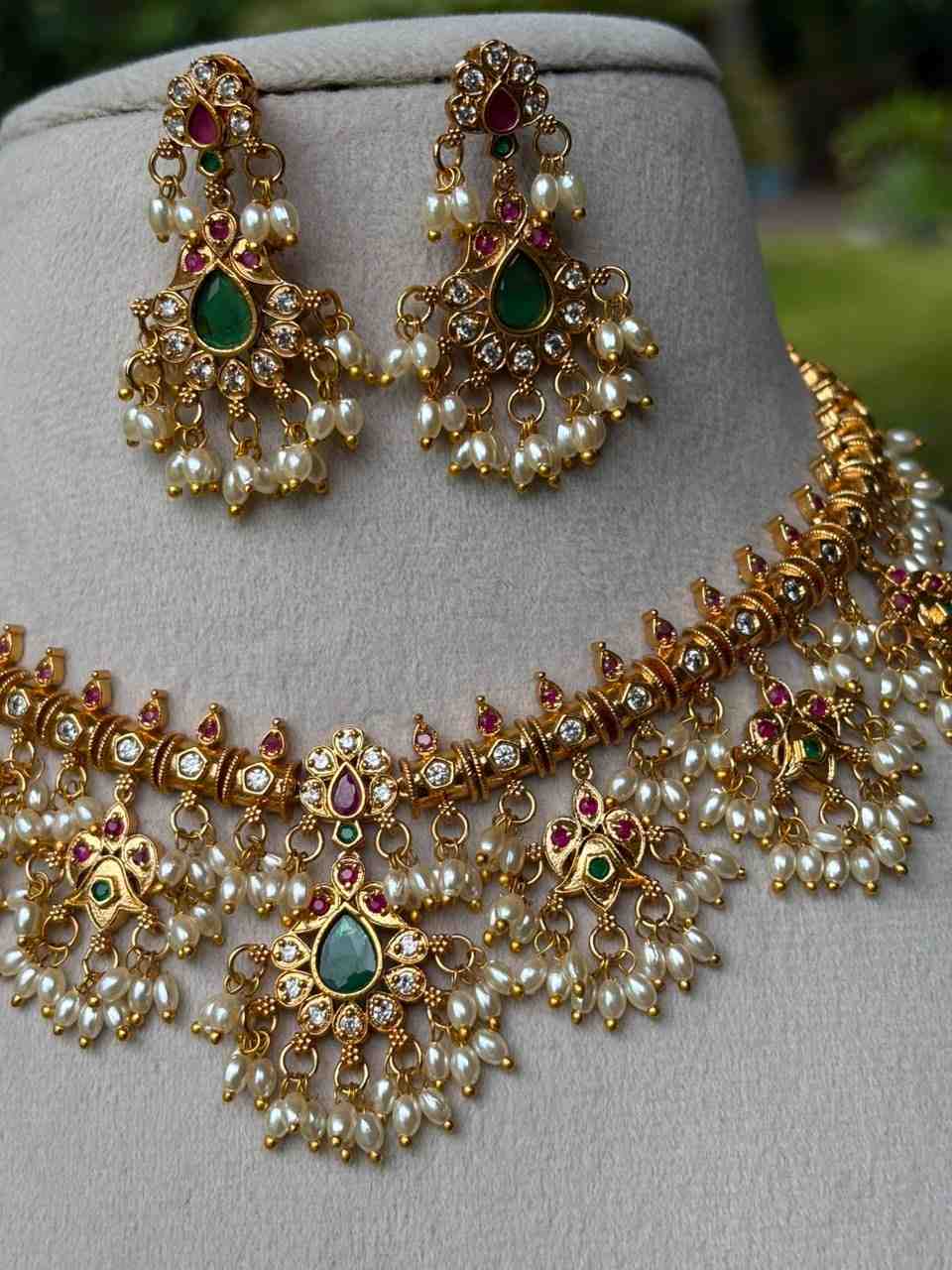 N0111 Traditional Buttapusalu necklace