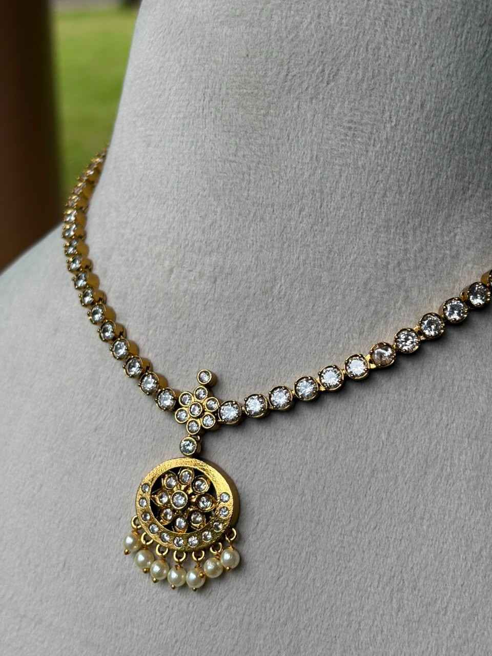 N0119 Traditional 80's Attigai Necklace