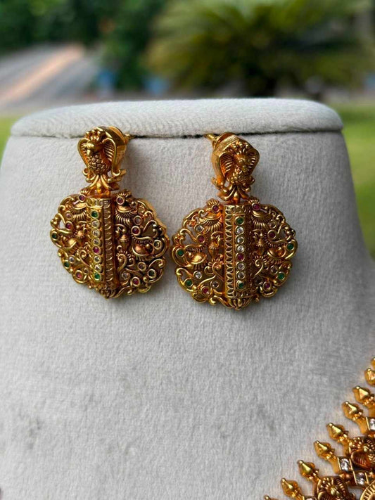 N0153 Premium Quality Traditional Lakshmi Grand Kasu mala