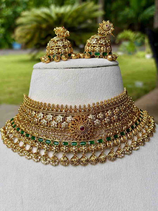 N0320 Bridal Chocker set