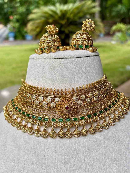 N0320 Bridal Chocker set