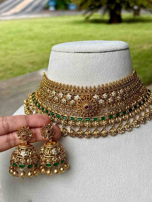 N0320 Bridal Chocker set