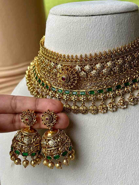 N0320 Bridal Chocker set