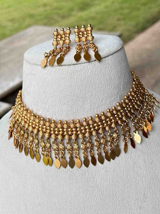 N0321 Antique ellakathali necklace /chocker