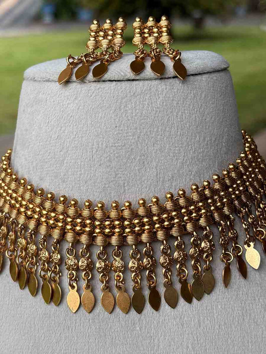N0321 Antique ellakathali necklace /chocker