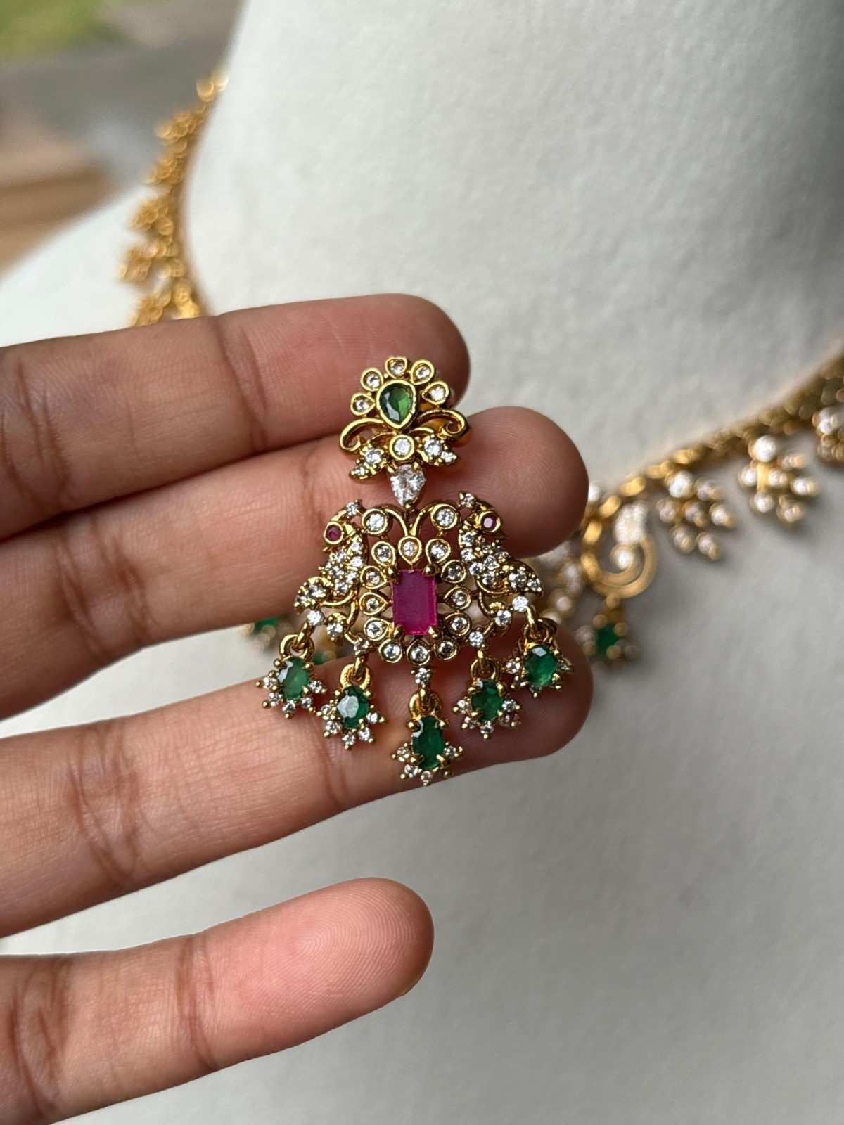 N0322 Hasli Stone Necklace
