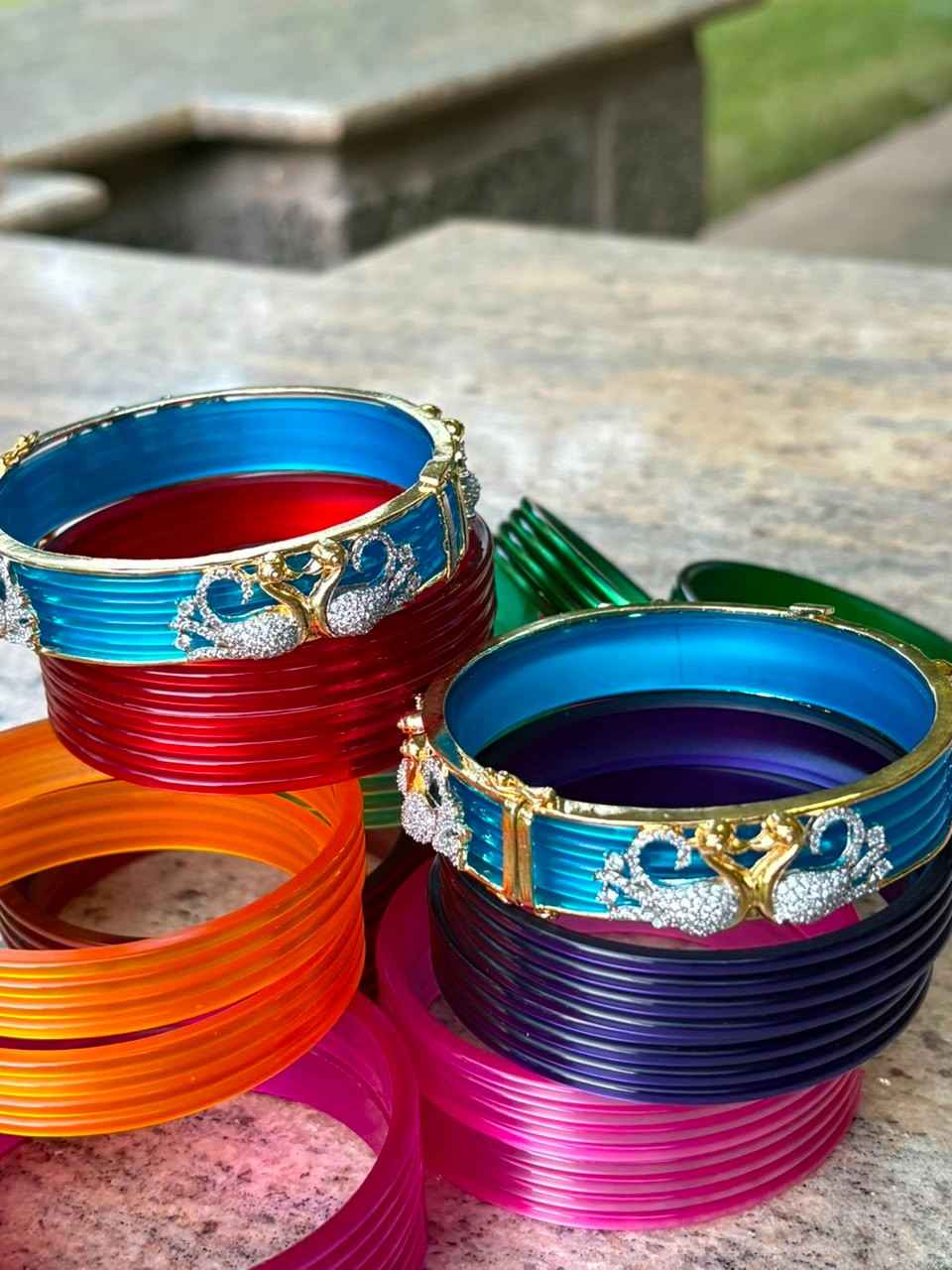 K0031 Premium GJ Polish Openable interchangeable  bangle