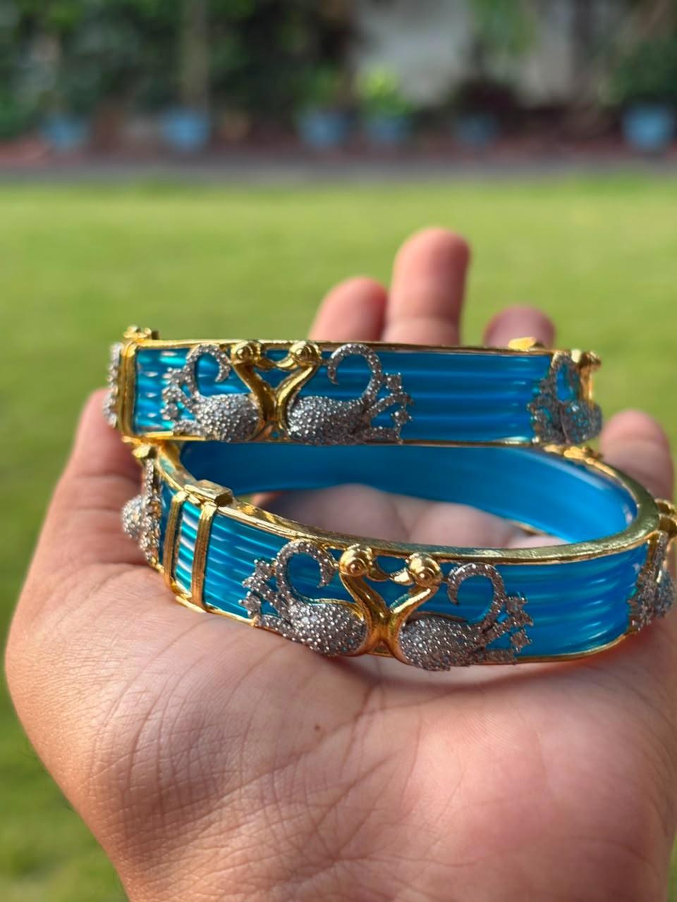 K0031 Premium GJ Polish Openable interchangeable  bangle