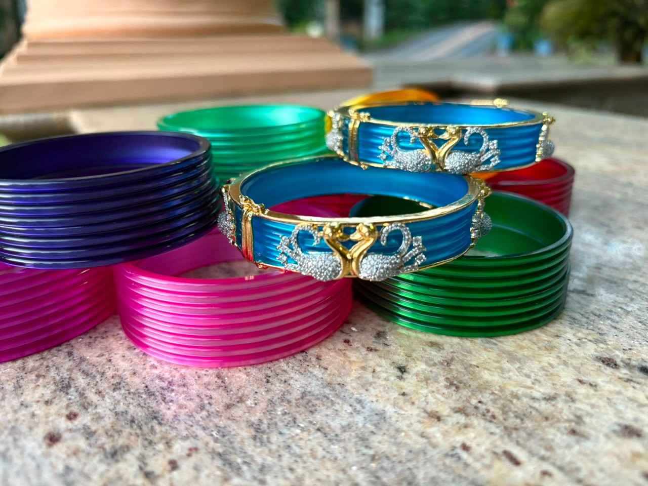 K0031 Premium GJ Polish Openable interchangeable  bangle