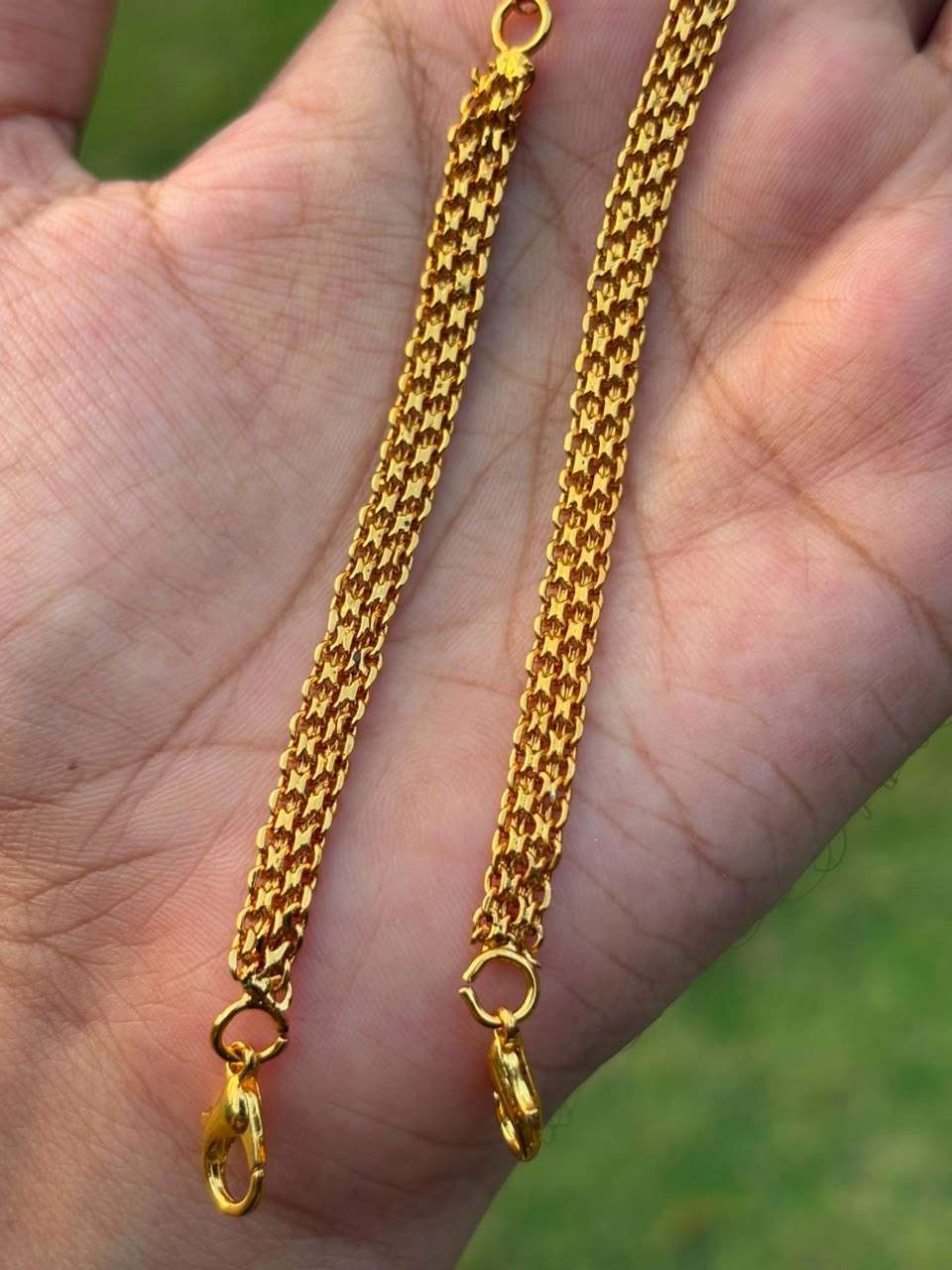 BC007 Patta Type Back Chain 10 inch Length