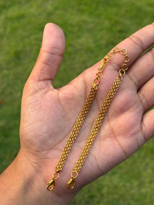 BC007 Patta Type Back Chain 10 inch Length