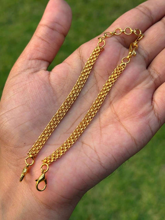 BC007 Patta Type Back Chain 10 inch Length
