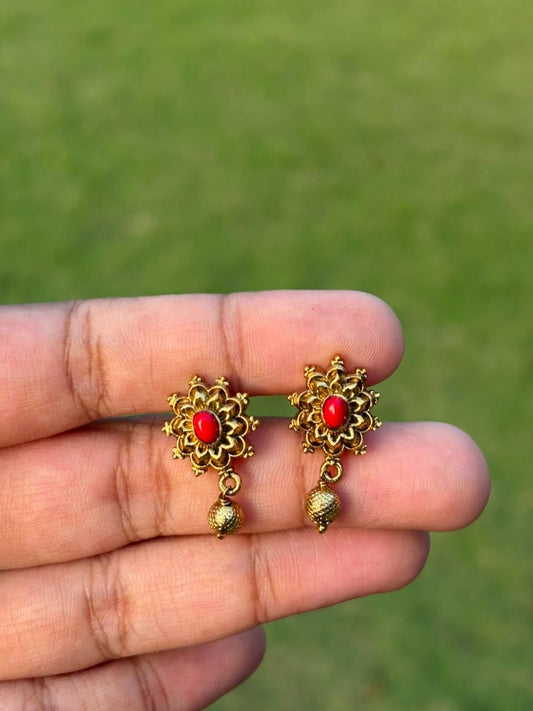J0221 Coral Stud