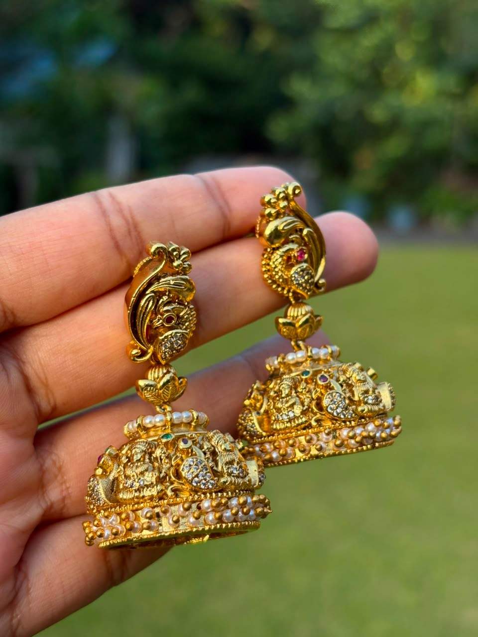 J0213 Premium Bridal Jhumka