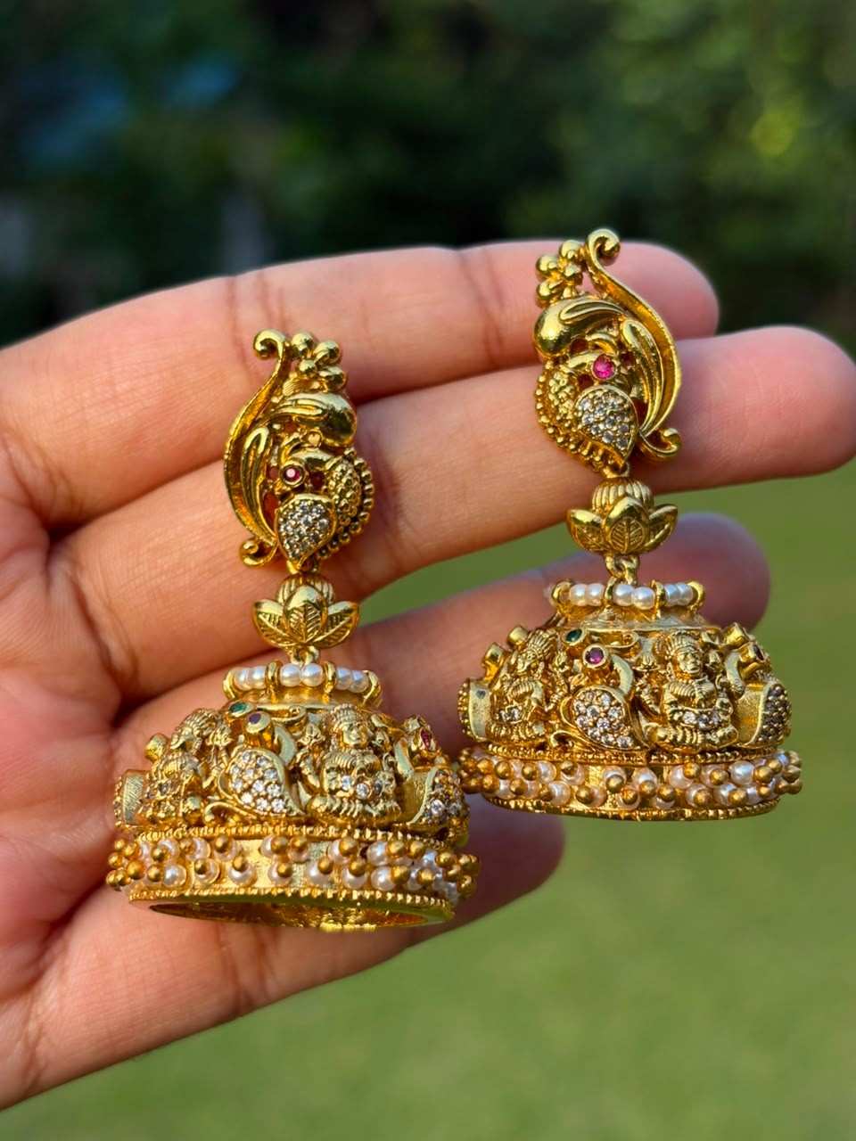 J0213 Premium Bridal Jhumka