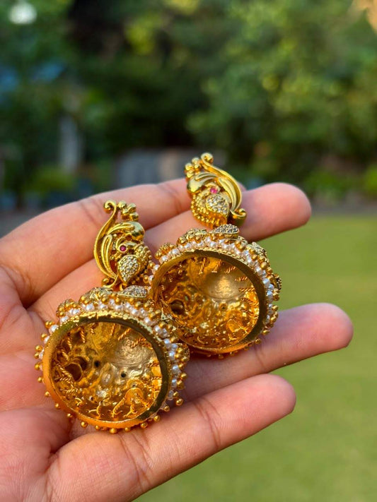 J0213 Premium Bridal Jhumka